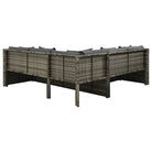 Trendy en Comfortabele Tuin Lounge Set - Grijs - Tuinsets