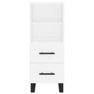 Trendy hoge kast in bewerkt hout met duurzame en stabiele kwaliteit - Dressoirs & buffetkasten