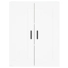 Trendy hoge kast van bewerkt hout met duurzame charme - Dressoirs & buffetkasten