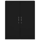 Trendy hoge kast van bewerkt hout met duurzame charme - Dressoirs & buffetkasten