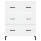 Trendy hoge kast van bewerkt hout met duurzame charme - Dressoirs & buffetkasten