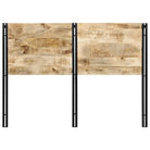 Trendy hoofdbord van massief mangohout voor een complete slaapkamerlook - Hoofdborden en voetborden