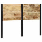 Trendy hoofdbord van massief mangohout voor een complete slaapkamerlook - Hoofdborden en voetborden