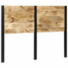Trendy hoofdbord van massief mangohout voor een complete slaapkamerlook - Hoofdborden en voetborden