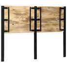 Trendy hoofdbord van massief mangohout voor een complete slaapkamerlook - Hoofdborden en voetborden