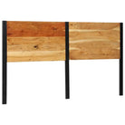 Trendy hoofdbord van massief mangohout voor een complete slaapkamerlook - 180 cm / 1 / Massief acaciahout - Hoofdborden