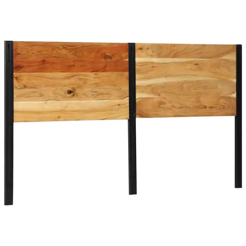 Trendy hoofdbord van massief mangohout voor een complete slaapkamerlook - 180 cm / 1 / Massief acaciahout - Hoofdborden