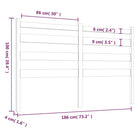 Trendy hoofdborden en voetborden van massief grenenhout - Hoofdborden en voetborden