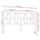 Trendy hoofdborden en voetborden van massief grenenhout - Hoofdborden en voetborden