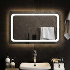 Trendy LED badkamer spiegel met IP65-klasse waterdichtheid - 80 x 50 cm / 1 - Spiegels