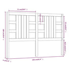 Trendy massief grenenhout hoofdbord voor elke slaapkamer stijl - Hoofdborden en voetborden