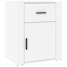 Trendy nachtkastje van bewerkt hout dat gemakkelijk schoon te maken - Nachtkastjes