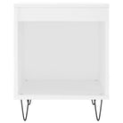 Trendy nachtkastjes van bewerkt hout met metalen poten voor een strak interieur - Nachtkastjes