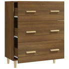 Trendy ontwerp dressoir met bewerkt hout en gemakkelijk schoon te maken - Dressoirs & buffetkasten