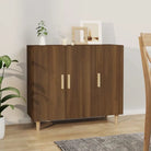 Trendy ontwerp grijs sonoma dressoir gemakkelijk schoon en stevig - bruin eikenkleur / 1 - Dressoirs & buffetkasten