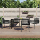 Trendy poly rattan tuinstoelen voor een stijlvolle tuin of terras - 4 - Tuinstoelen