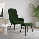 Trendy relaxstoel voor werk en ontspanning - Donkergroen / 1 / Met voetensteun - Fauteuils & Relaxfauteuils