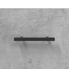 Trendy schoenenbank met bewerkt hout en ijzeren poten - Betongrijs / 1 - Schoenenrekken