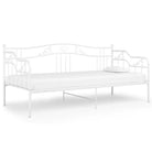 Trendy slaapbank voor extra zitruimte en gastenbed - Wit - Bedden & bedframes