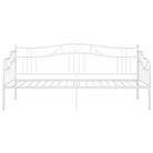 Trendy slaapbank voor extra zitruimte en gastenbed - Wit - Bedden & bedframes