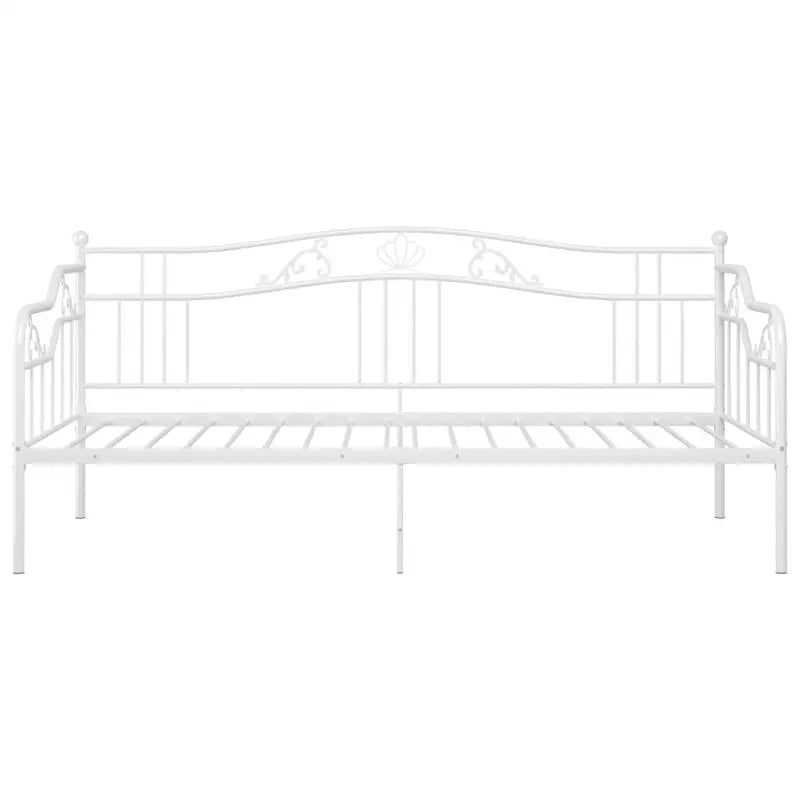 Trendy slaapbank voor extra zitruimte en gastenbed - Wit - Bedden & bedframes