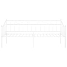 Trendy slaapbank voor overdag zit en ’s nachts bed - Wit - Bedden & bedframes