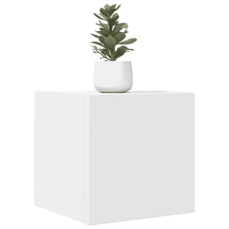 Trendy televisiemeubel met rechts openende deuren voor een stijlvolle inrichting - Wit / 1 - Tv-meubels