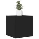 Trendy televisiemeubel met rechts openende deuren voor een stijlvolle inrichting - Zwart / 1 - Tv-meubels