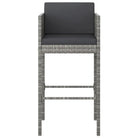 Trendy tuinbarset van waterbestendig PE-rattan voor dagelijks gebruik - Tuinsets