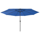 Trendy tuinparasol met LED-verlichting voor schaduw en UV-bescherming - Parasols en zonneschermen