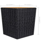 Trendy tuinset met poly rattan en warm massief acaciahout stijl - Tuinsets