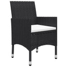 Trendy tuinset met poly rattan en warm massief acaciahout stijl - Tuinsets