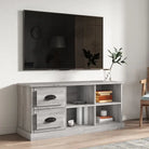Trendy tv-meubel van bewerkt hout met strak en duurzaam design - Grijs sonoma / 1 / 102 cm - Tv-meubels
