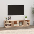 Trendy tv-meubel van massief grenenhout met strak design - Tv-meubels