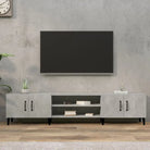 Trendy Tv Meubels van Bewekt Hout voor een Moderne Interieur - Betongrijs / 1 - Tv-meubels