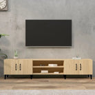 Trendy Tv Meubels van Bewekt Hout voor een Moderne Interieur - Sonoma eiken / 1 - Tv-meubels
