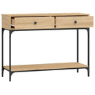 Trendy wandtafel van bewerkt hout voor elegante interieuraccenten - Bijzettafels