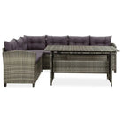 Trendy waterbestendige tuinloungeset voor geschikt voor buitengebruik - Tuinsets