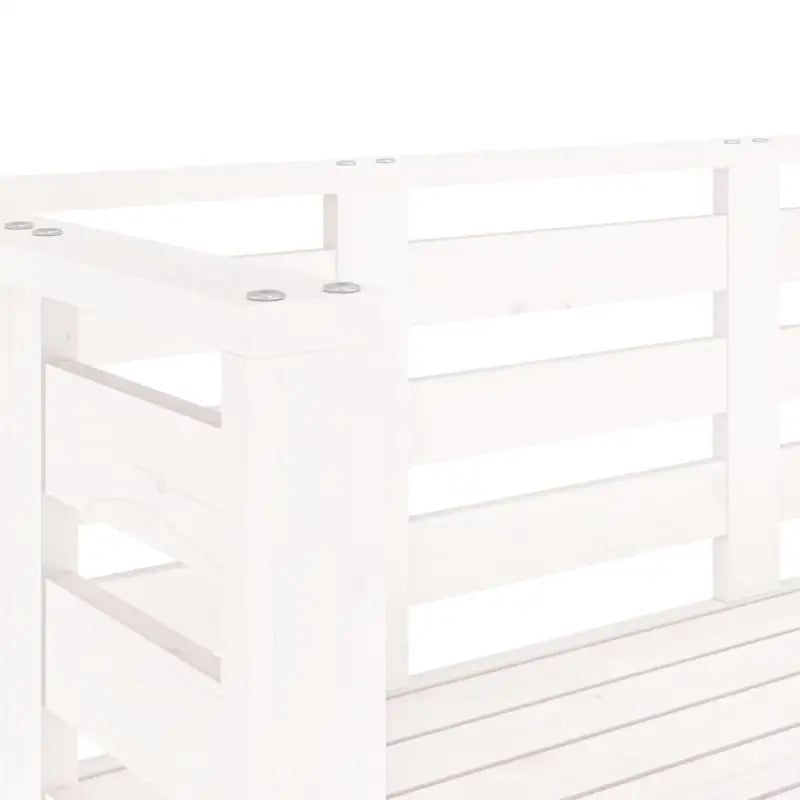 Tuinbank van massief grenenhout voor buitengebruik en duurzaamheid - Tuinbanken