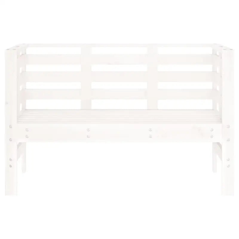 Tuinbank van massief grenenhout voor buitengebruik en duurzaamheid - Tuinbanken