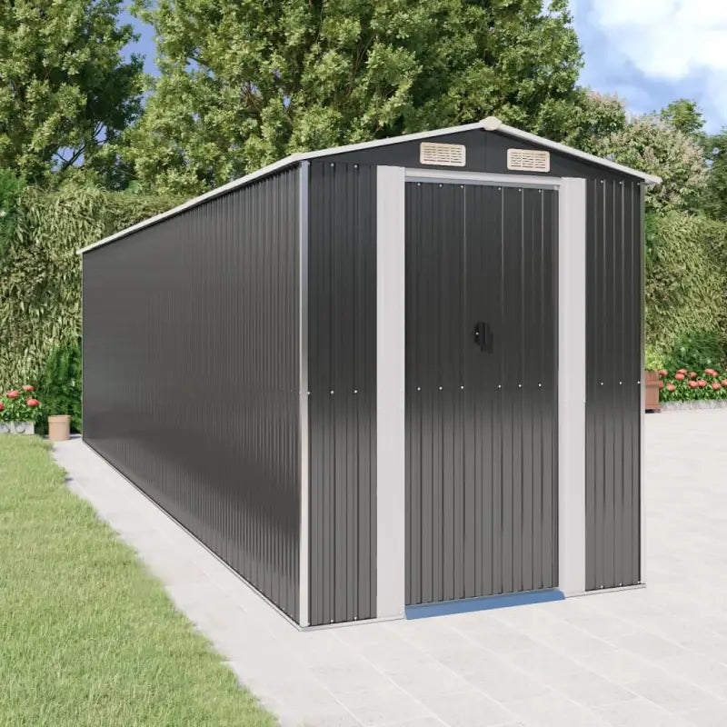 Tuinhuizen van gegalvaniseerd staal met praktische ventilatieopening - 192 x 689 x 223 cm / 1 - Tuinhuizen
