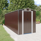 Tuinhuizen van gegalvaniseerd staal met praktische ventilatieopening - 192 x 606 x 223 cm / 1 - Tuinhuizen
