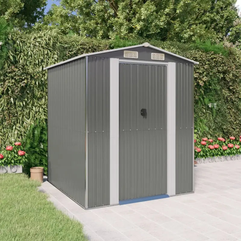 Tuinhuizen van gegalvaniseerd staal met praktische ventilatieopening - 192 x 191 x 223 cm / 1 - Tuinhuizen