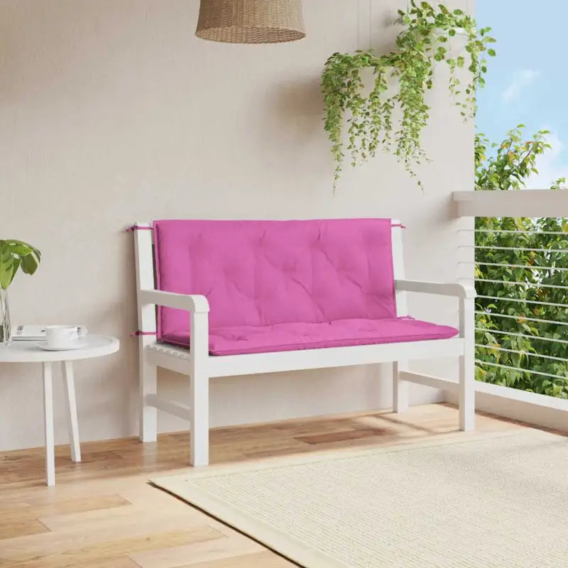 Tuinkussen oxford stof voor een frisse uitstraling en behoud van oorspronkelijke vorm - Roze / 120 cm / 2 - Stoelkussens