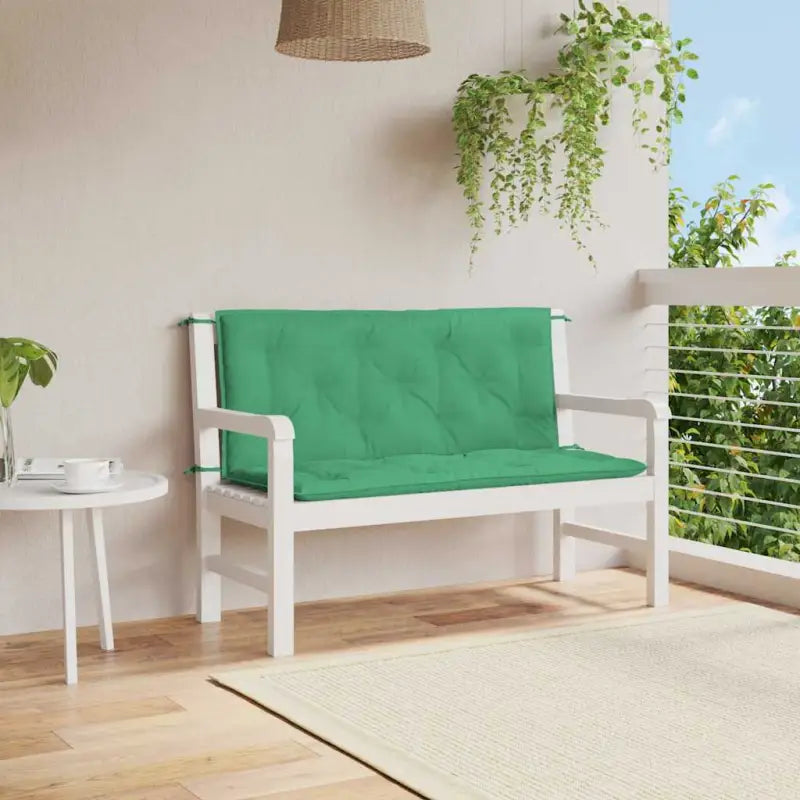 Tuinkussen oxford stof voor een frisse uitstraling en behoud van oorspronkelijke vorm - Groen / 120 cm / 2