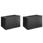 Tuinmeubelhoezen voor schommelbank met touwen vastgemaakt Bescherming Het hele jaar - 215 x 150 x 130/150 cm / 2