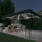 Tuinpaviljoen met vierkante details voor elegante buitenruimte - Antraciet / 1 - Partytenten & prieëlen