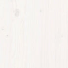 Tuinset in wit massief grenenhout voor buitenplezier - Tuinsets