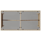 Tuinset met beige materiaal en gepoedercoat staal afmetingen - Tuinsets