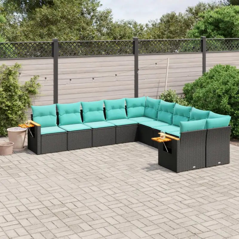 Tuinset met grijs materiaal en gepoedercoat staal voor comfortabele afmetingen zitting - Zwart / Zonder tafel - Tuinsets